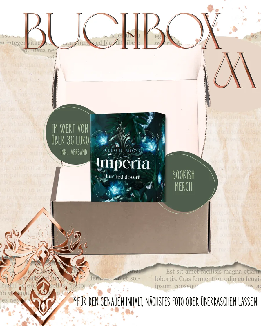 Buchbox M – Band II, burned down