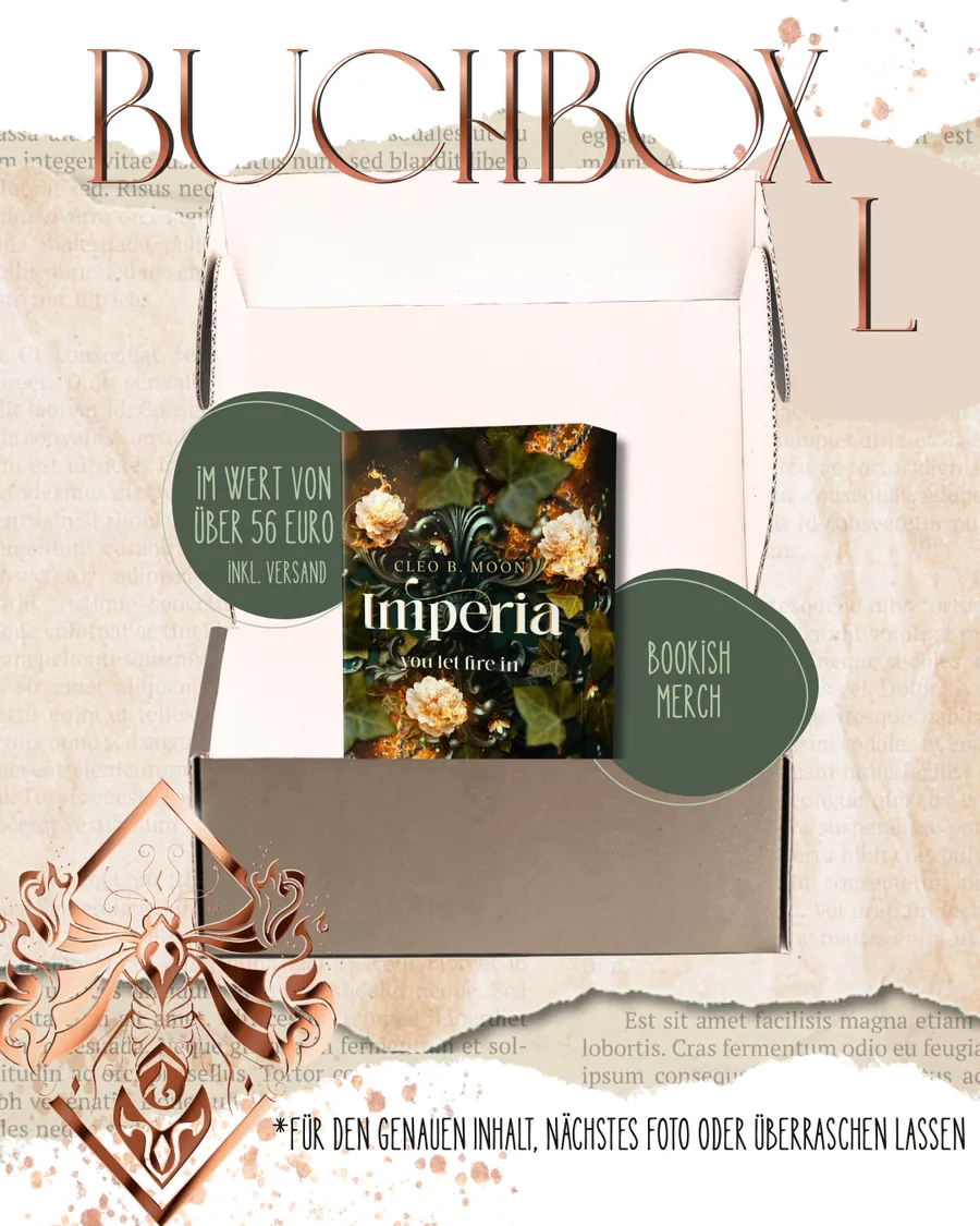 Buchbox L – Band I, you let fire in