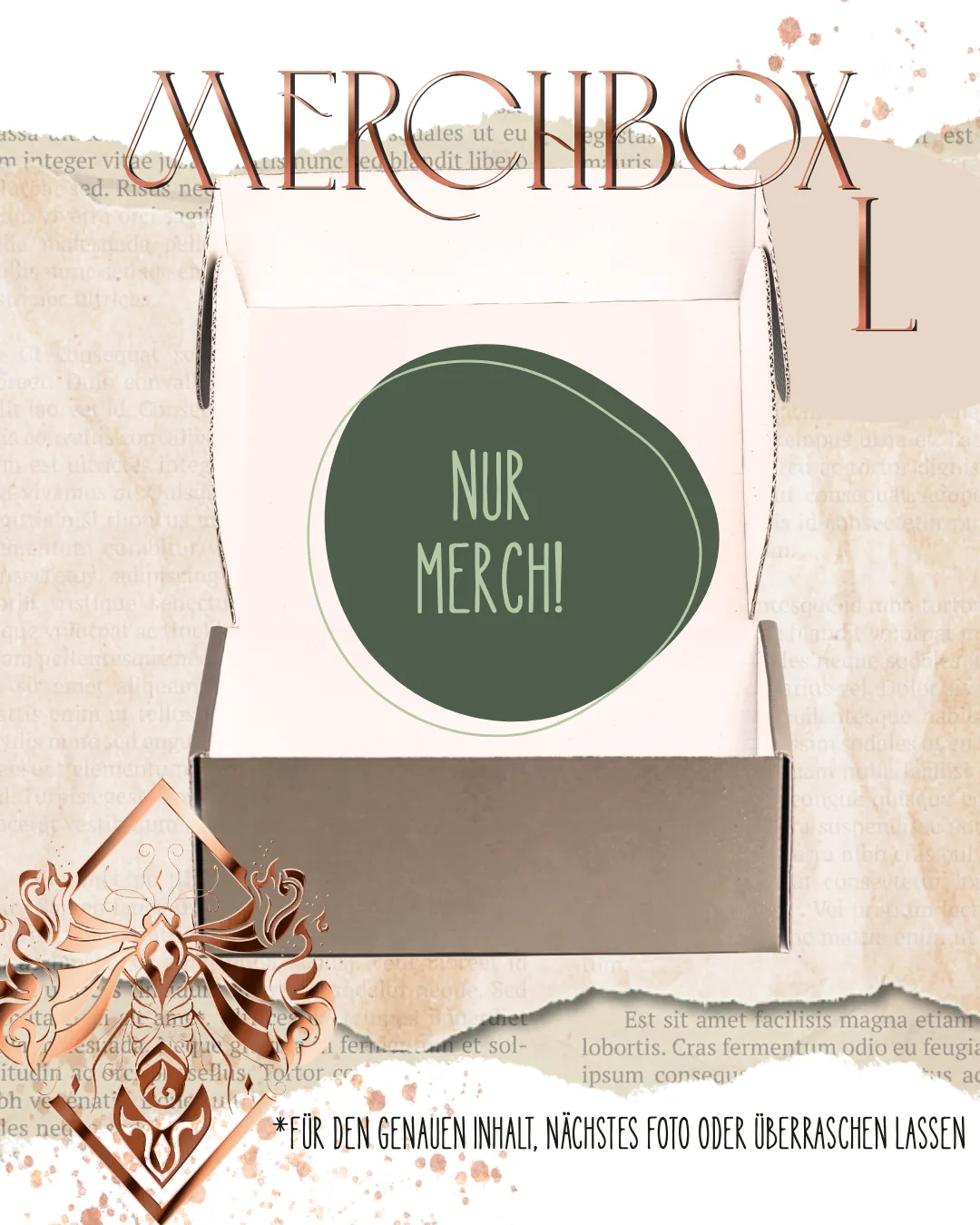 Merchbox L – nur Merch