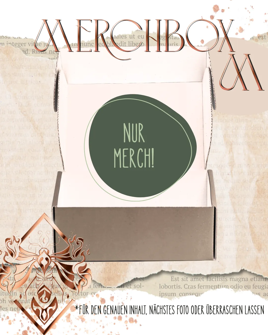Merchbox M – nur Merch